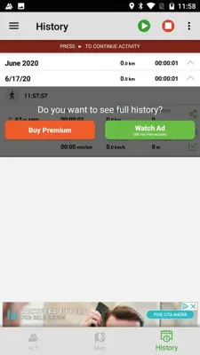 Altimeter android App screenshot 5